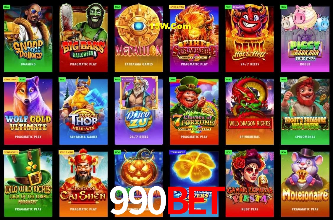 Game Providers 990Bet